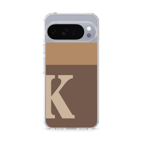 Slim Protection Case［ Original - initial two tone - K brown ］