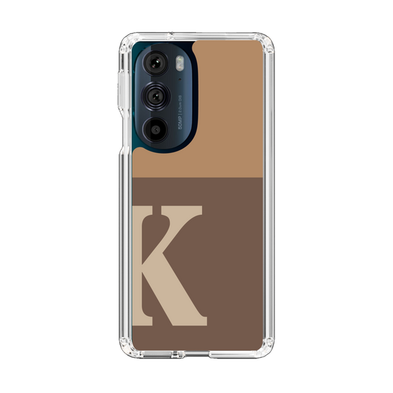 Slim Protection Case［ Original - initial two tone - K brown ］