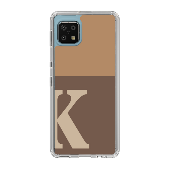 Slim Protection Case［ Original - initial two tone - K brown ］