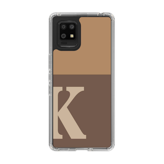 Slim Protection Case［ Original - initial two tone - K brown ］