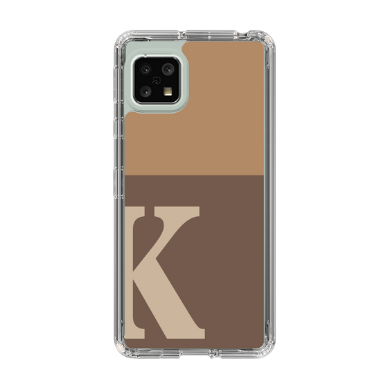 Slim Protection Case［ Original - initial two tone - K brown ］