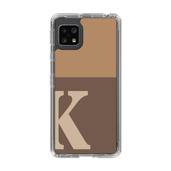 Slim Protection Case［ Original - initial two tone - K brown ］