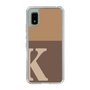 Slim Protection Case［ Original - initial two tone - K brown ］