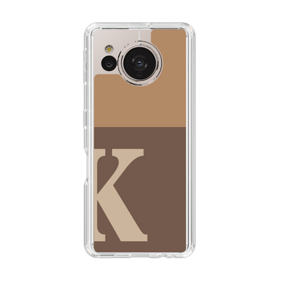 Slim Protection Case［ Original - initial two tone - K brown ］