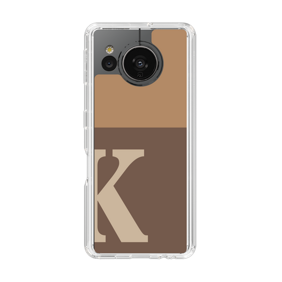 Slim Protection Case［ Original - initial two tone - K brown ］