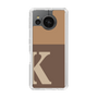 Slim Protection Case［ Original - initial two tone - K brown ］