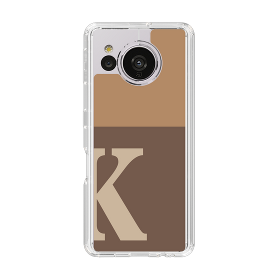 Slim Protection Case［ Original - initial two tone - K brown ］