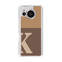 Slim Protection Case［ Original - initial two tone - K brown ］