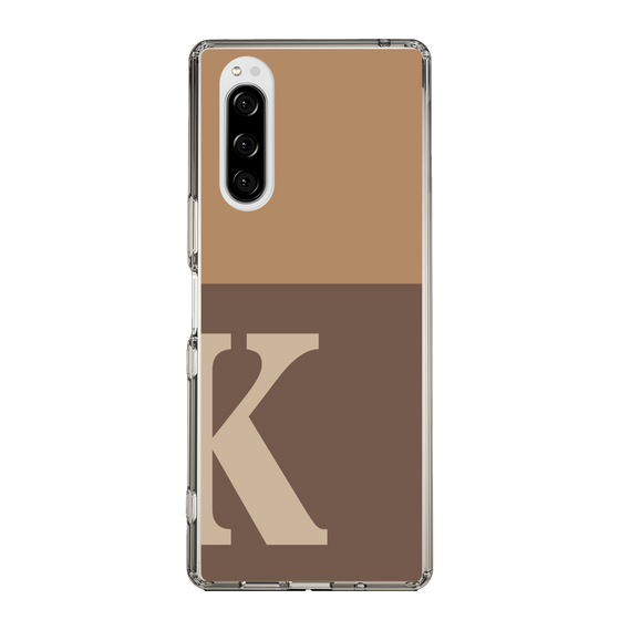 Slim Protection Case［ Original - initial two tone - K brown ］