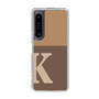 Slim Protection Case［ Original - initial two tone - K brown ］