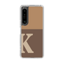 Slim Protection Case［ Original - initial two tone - K brown ］