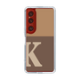Slim Protection Case［ Original - initial two tone - K brown ］