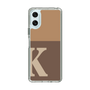 Slim Protection Case［ Original - initial two tone - K brown ］