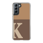 Slim Protection Case［ Original - initial two tone - K brown ］