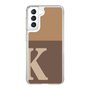 Slim Protection Case［ Original - initial two tone - K brown ］