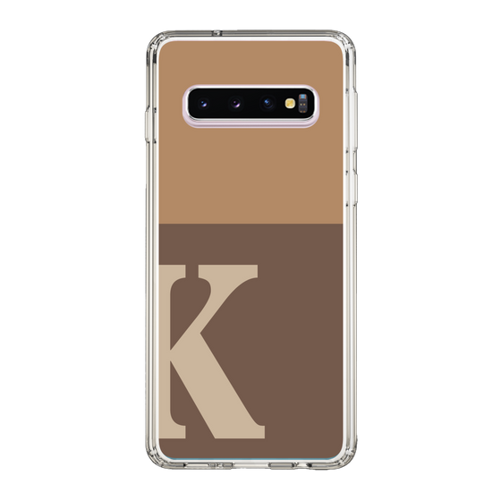 Slim Protection Case［ Original - initial two tone - K brown ］