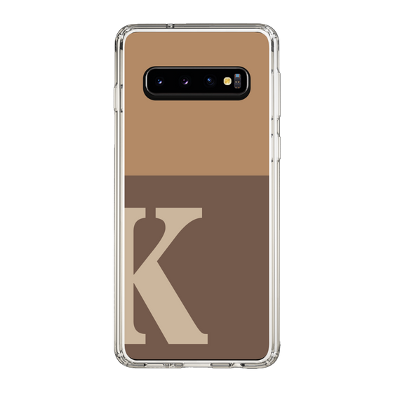 Slim Protection Case［ Original - initial two tone - K brown ］