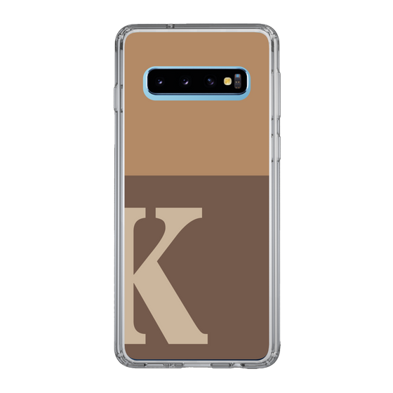 Slim Protection Case［ Original - initial two tone - K brown ］