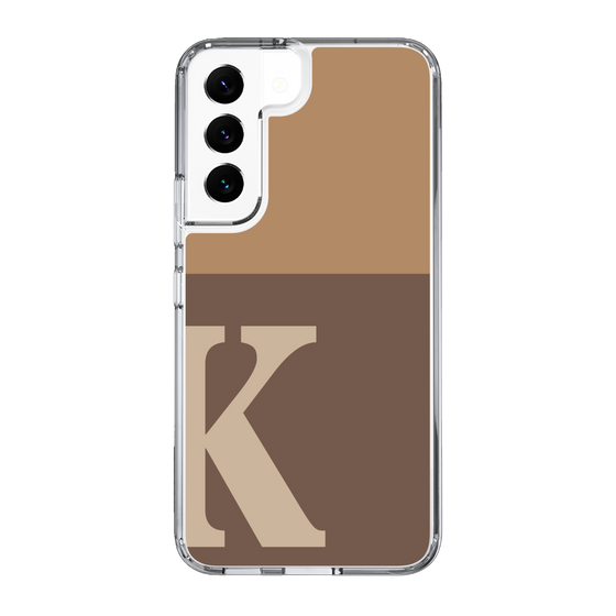 Slim Protection Case［ Original - initial two tone - K brown ］
