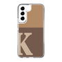 Slim Protection Case［ Original - initial two tone - K brown ］