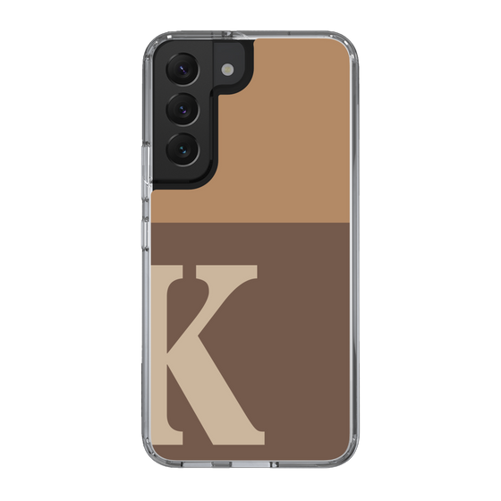 Slim Protection Case［ Original - initial two tone - K brown ］