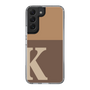 Slim Protection Case［ Original - initial two tone - K brown ］