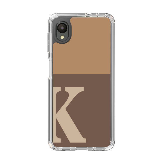 Slim Protection Case［ Original - initial two tone - K brown ］