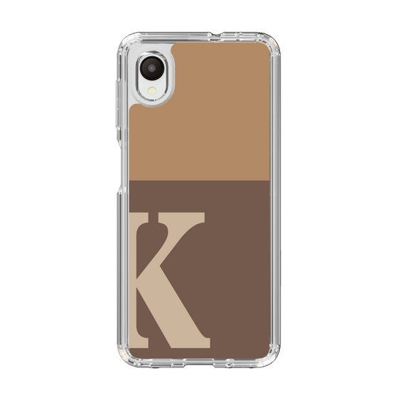Slim Protection Case［ Original - initial two tone - K brown ］