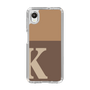 Slim Protection Case［ Original - initial two tone - K brown ］