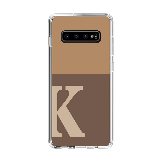 Slim Protection Case［ Original - initial two tone - K brown ］