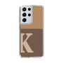 Slim Protection Case［ Original - initial two tone - K brown ］