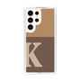 Slim Protection Case［ Original - initial two tone - K brown ］