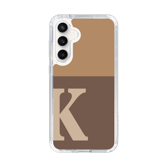 Slim Protection Case［ Original - initial two tone - K brown ］