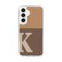 Slim Protection Case［ Original - initial two tone - K brown ］