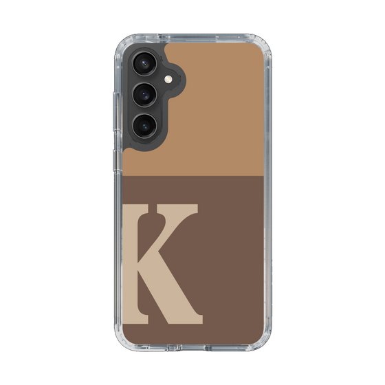 Slim Protection Case［ Original - initial two tone - K brown ］