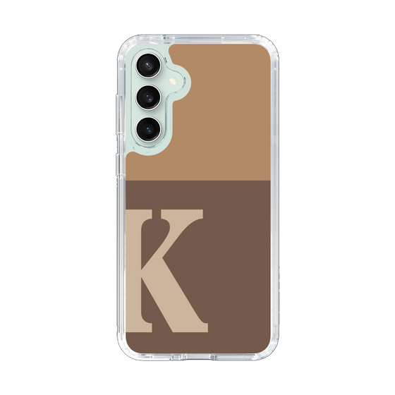 Slim Protection Case［ Original - initial two tone - K brown ］