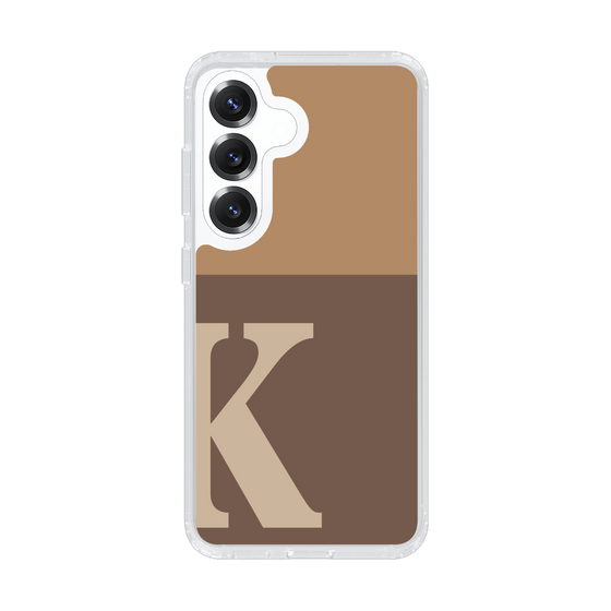 Slim Protection Case［ Original - initial two tone - K brown ］