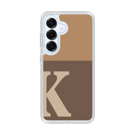 Slim Protection Case［ Original - initial two tone - K brown ］