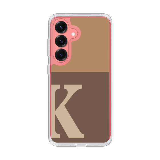 Slim Protection Case［ Original - initial two tone - K brown ］