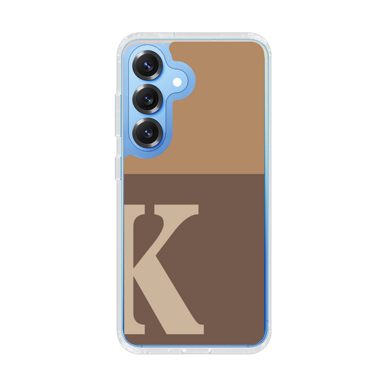 Slim Protection Case［ Original - initial two tone - K brown ］