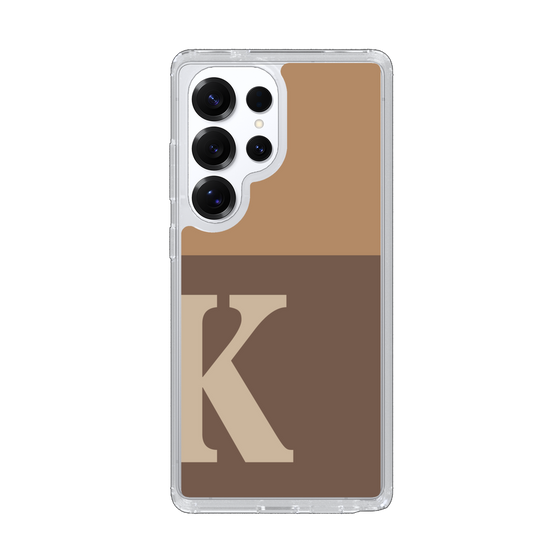Slim Protection Case［ Original - initial two tone - K brown ］