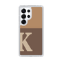 Slim Protection Case［ Original - initial two tone - K brown ］