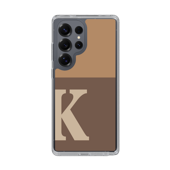 Slim Protection Case［ Original - initial two tone - K brown ］