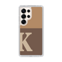 Slim Protection Case［ Original - initial two tone - K brown ］
