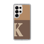 Slim Protection Case［ Original - initial two tone - K brown ］