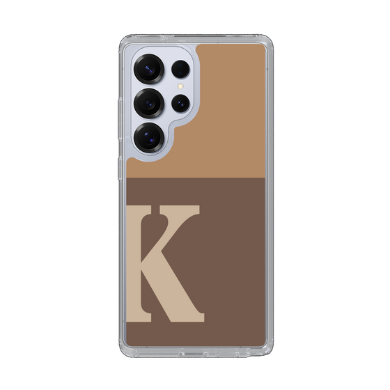 Slim Protection Case［ Original - initial two tone - K brown ］