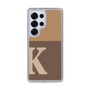 Slim Protection Case［ Original - initial two tone - K brown ］