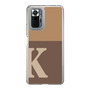 Slim Protection Case［ Original - initial two tone - K brown ］