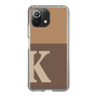 Slim Protection Case［ Original - initial two tone - K brown ］