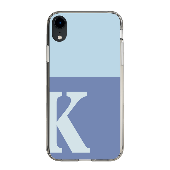 Slim Protection Case［ Original - initial two tone - K blue ］